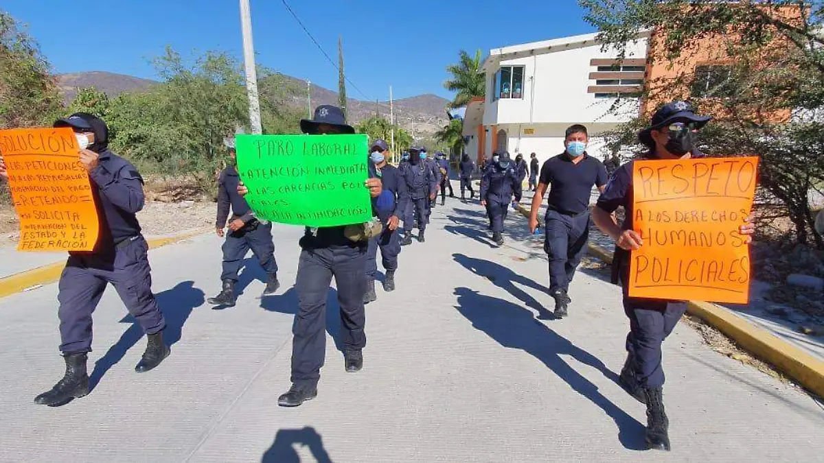 protesta policias zumpango